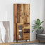 Highboard Gammelt træ 69,5 x 34 x 180 cm Konstrueret træ