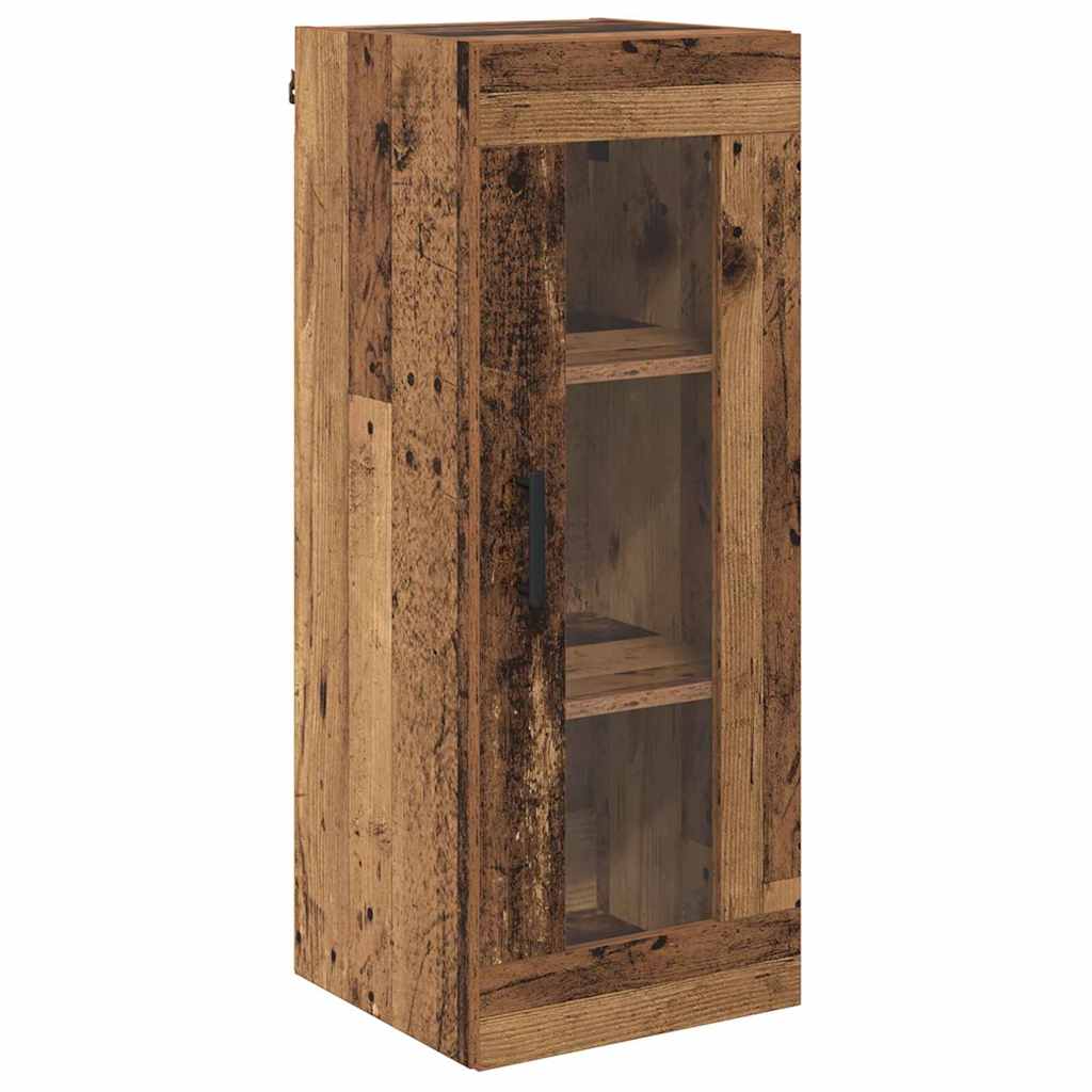 Highboard Gammelt træ 34,5 x 34 x 180 cm Konstrueret træ