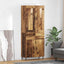 Highboard 2 stk. Gammelt træ 69,5 x 34 x 180 cm Konstrueret træ
