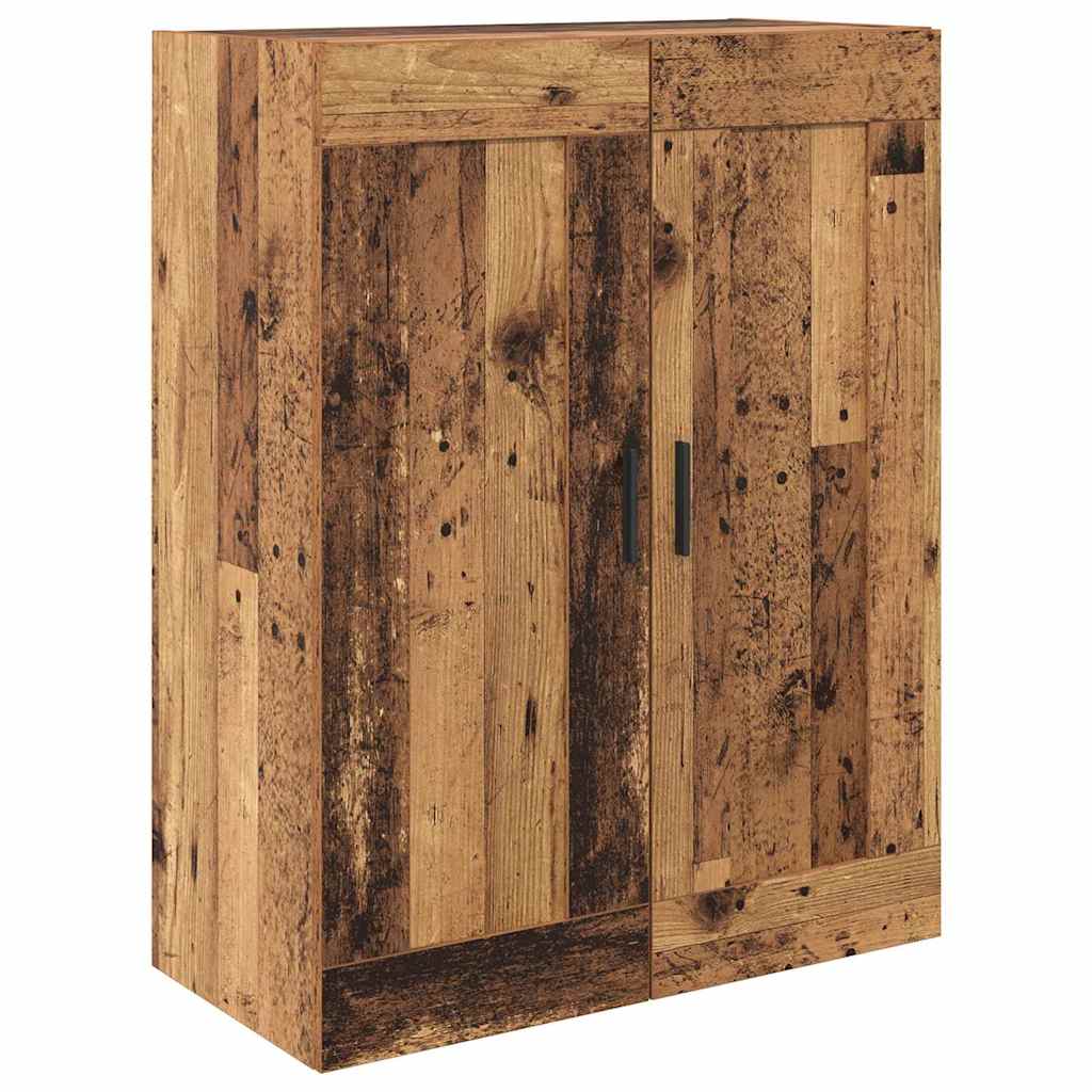 Highboard 2 stk. Gammelt træ 69,5 x 34 x 180 cm Konstrueret træ