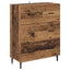 Highboard 2 stk. Gammelt træ 69,5 x 34 x 180 cm Konstrueret træ
