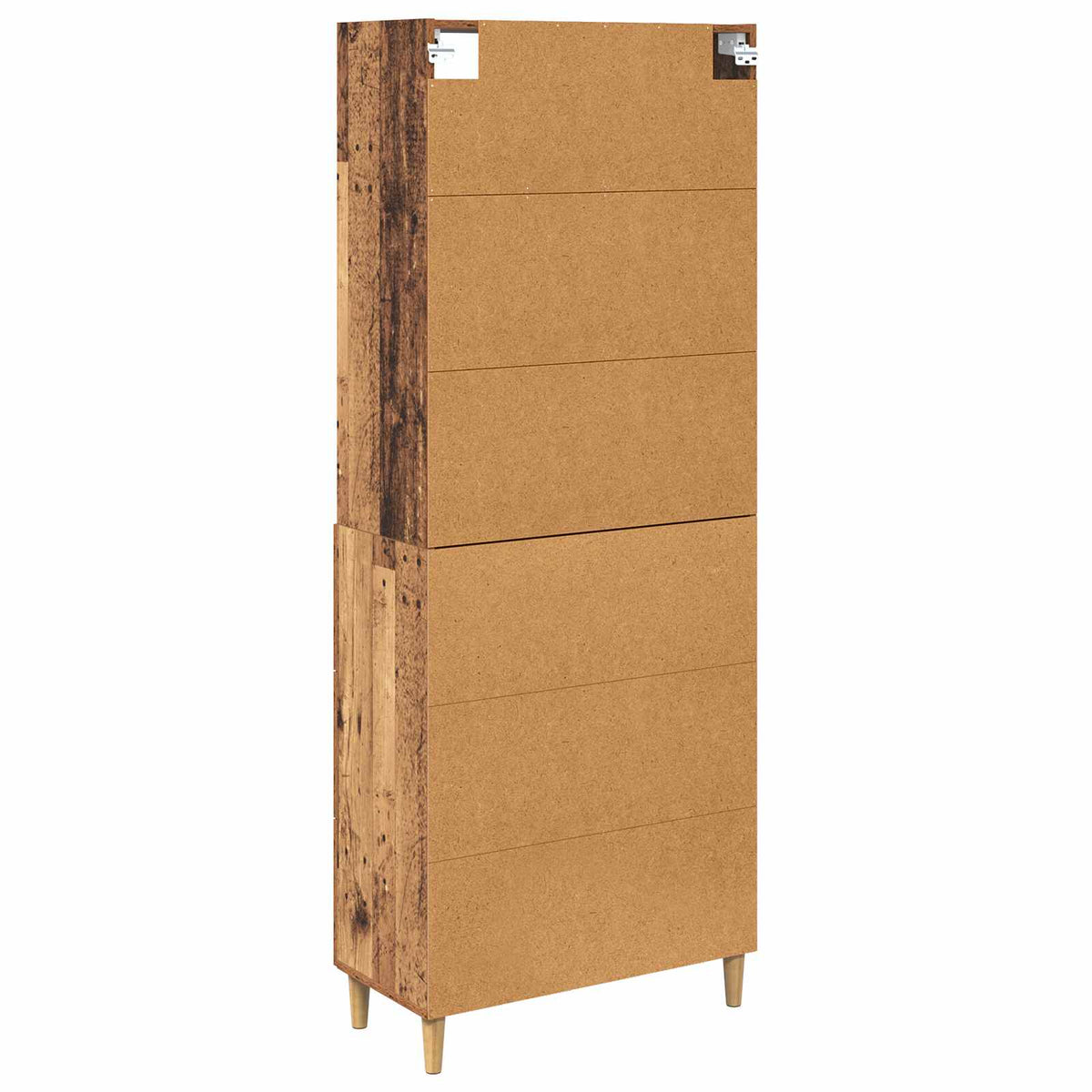 Highboard Gammelt træ 69,5 x 32,5 x 180 cm Konstrueret træ