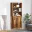 Highboard Gammelt træ 69,5 x 34 x 180 cm Konstrueret træ