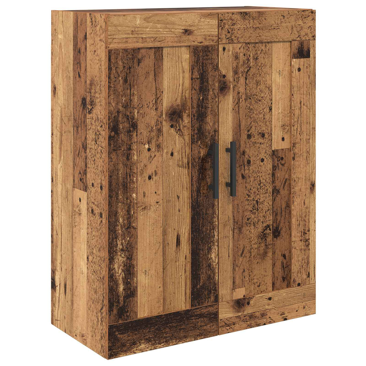 Highboard 2 stk. Gammelt træ 69,5 x 34 x 180 cm