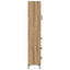 Highboard Artisan Egetræ 34,5 x 34 x 180 cm Konstrueret træ