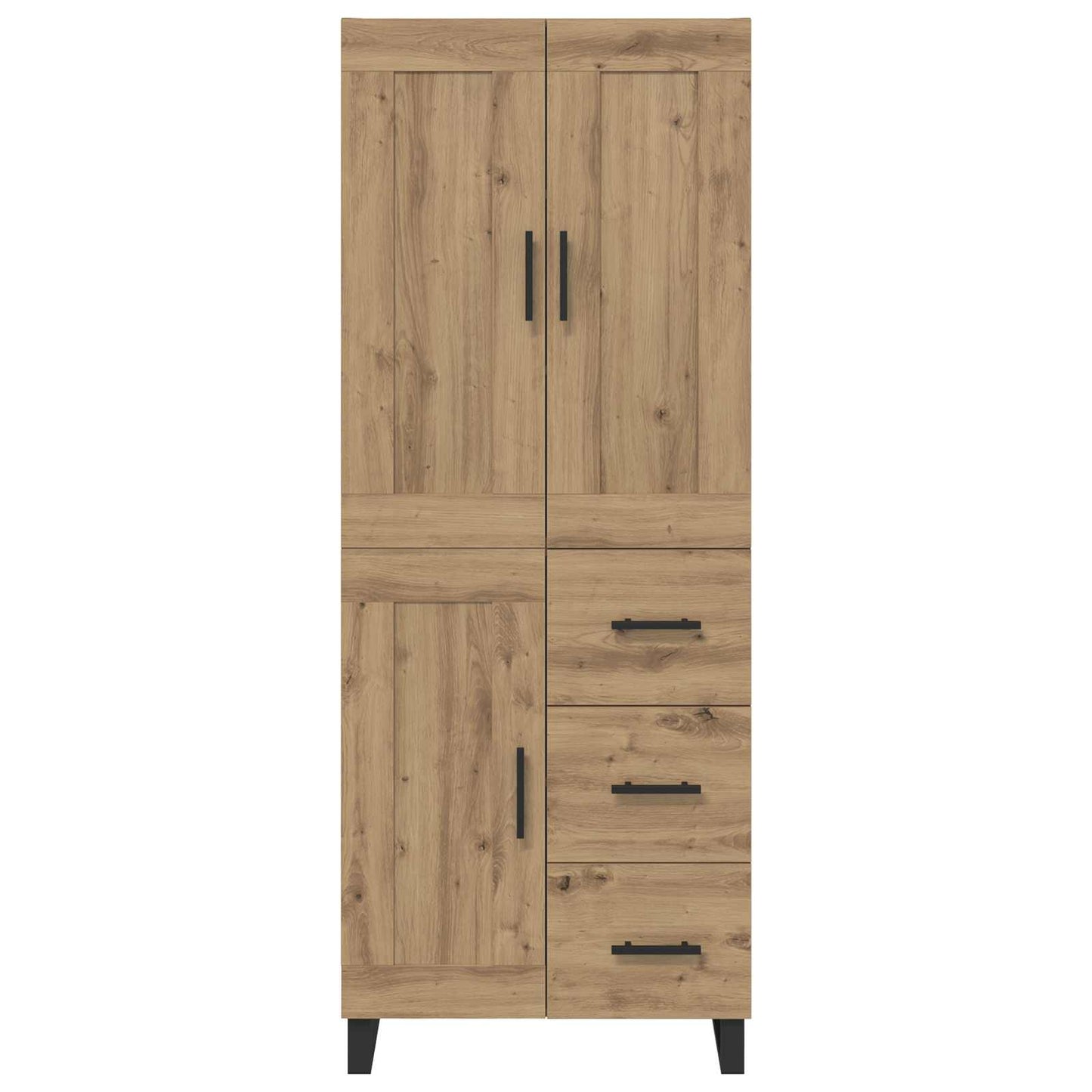 Highboard 2 stk. Artisan Egetræ 69,5 x 34 x 180 cm