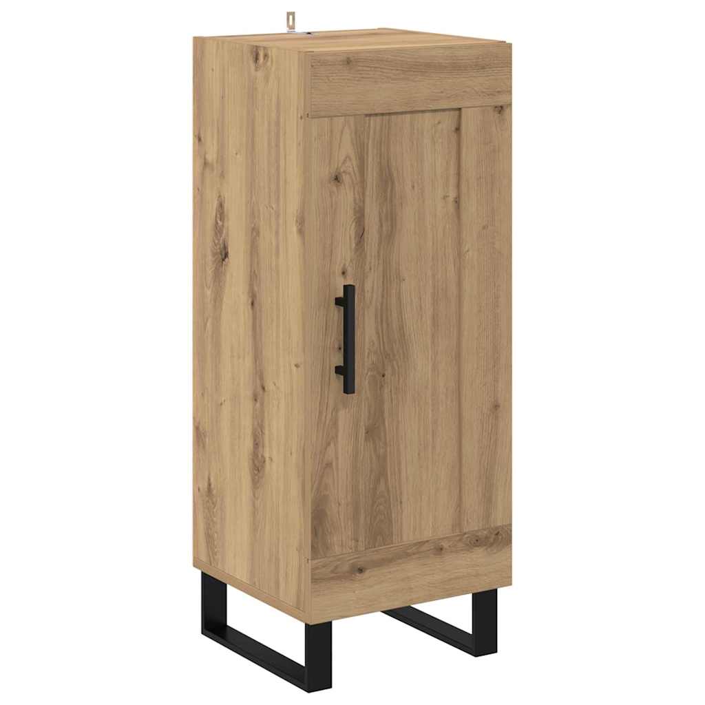 Highboard Artisan Egetræ 34,5 x 34 x 180 cm Konstrueret træ