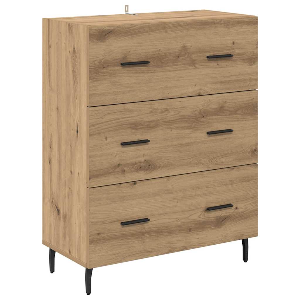 Highboard 2 stk. Artisan Egetræ 69,5 x 32,5 x 180 cm
