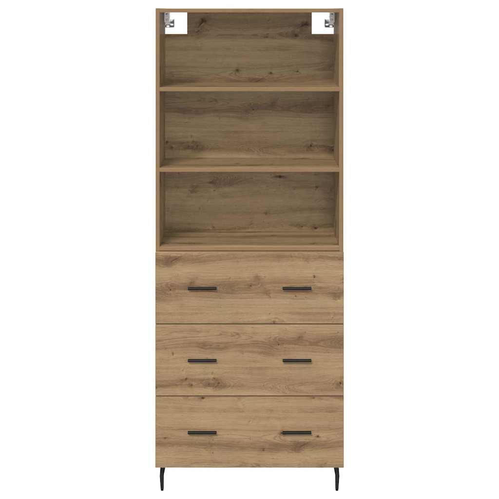 Highboard 2 stk. Artisan Egetræ 69,5 x 32,5 x 180 cm