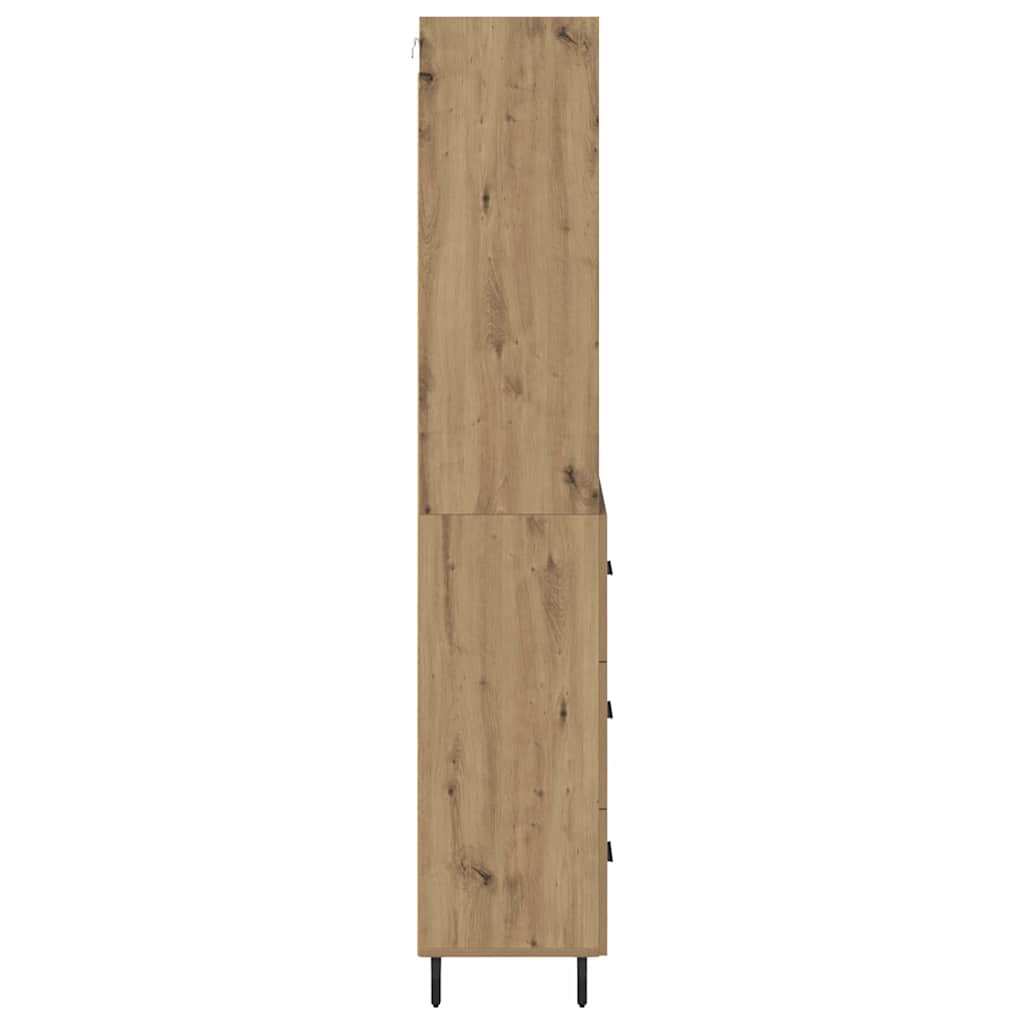 Highboard 2 stk. Artisan Egetræ 69,5 x 32,5 x 180 cm