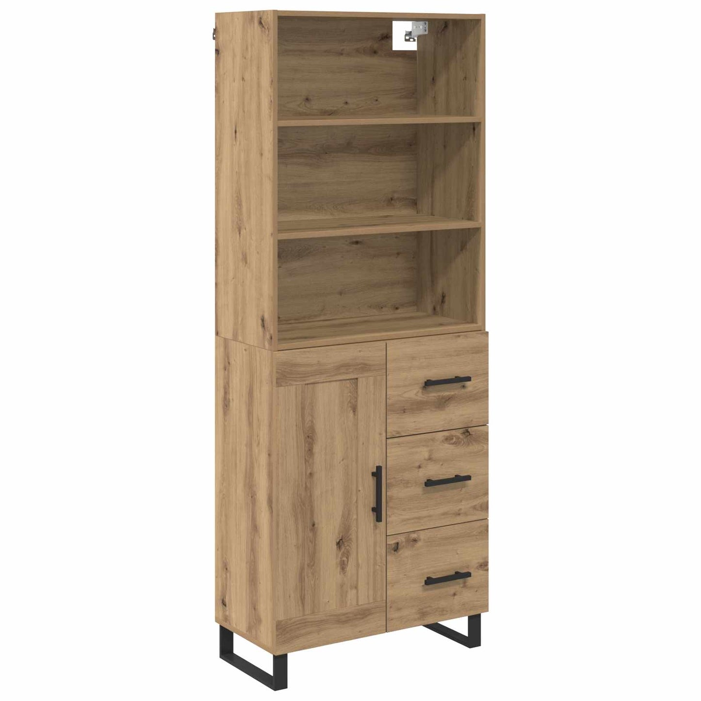 Highboard 2 stk. Artisan Egetræ 69,5 x 34 x 180 cm