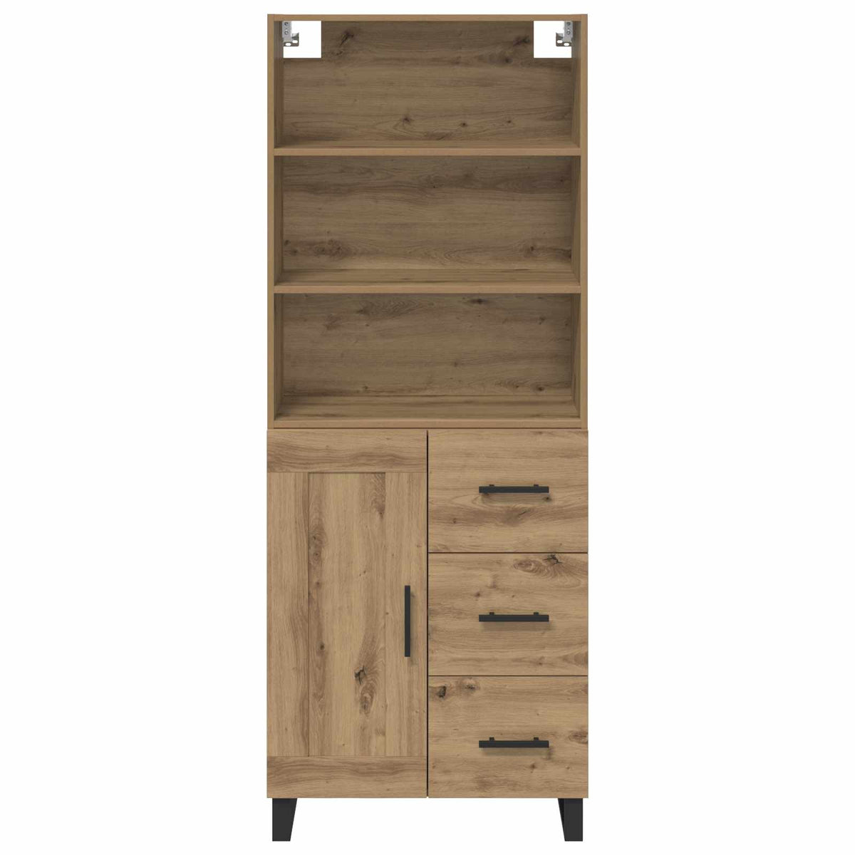Highboard 2 stk. Artisan Egetræ 69,5 x 34 x 180 cm