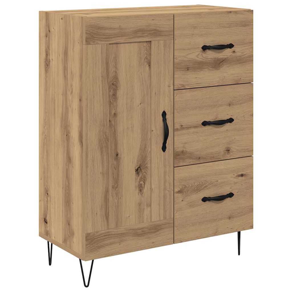 Highboard 2 stk. Artisan Egetræ 69,5 x 34 x 180 cm