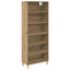 Highboard Artisan Egetræ 69,5 x 32,5 x 180 cm Konstrueret træ