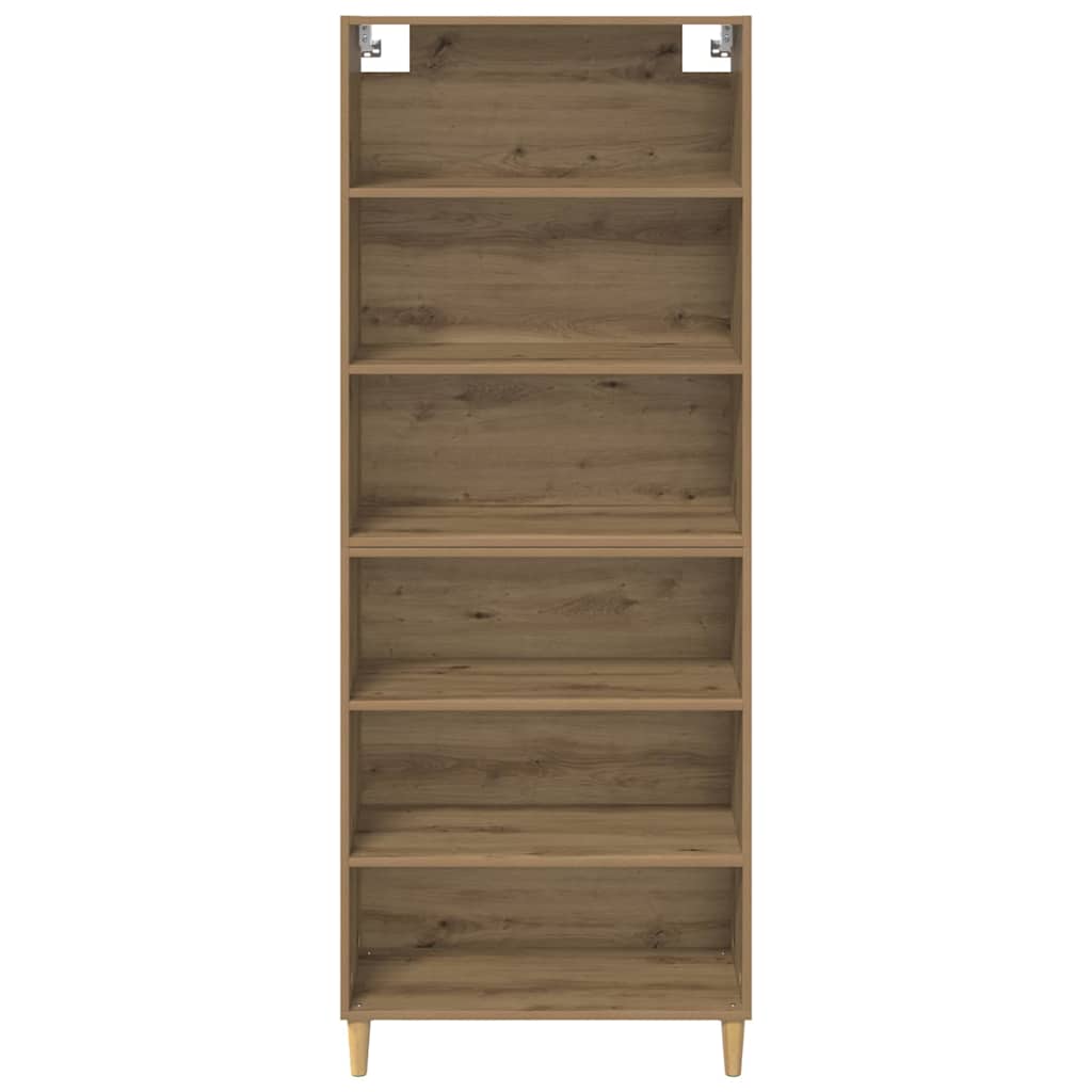 Highboard Artisan Egetræ 69,5 x 32,5 x 180 cm Konstrueret træ