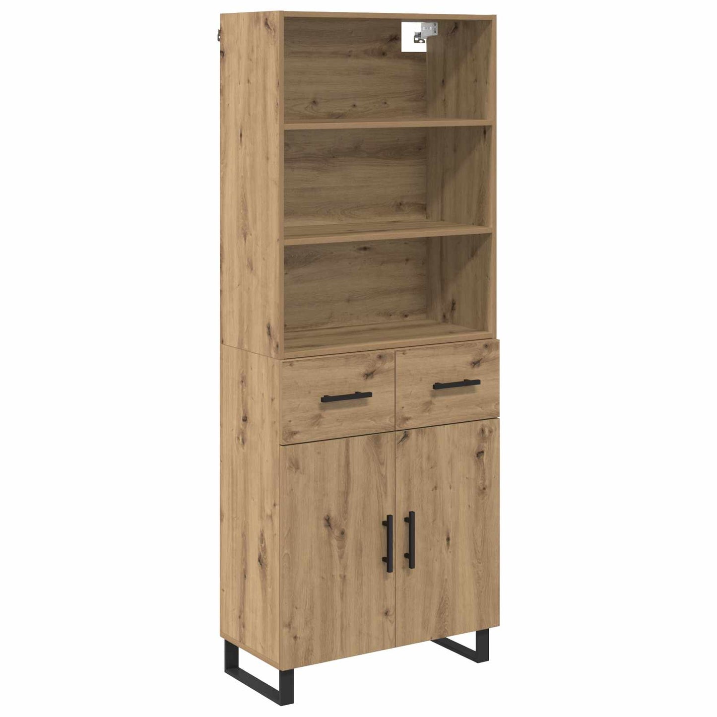 Highboard 2 stk. Artisan Egetræ 69,5 x 34 x 180 cm