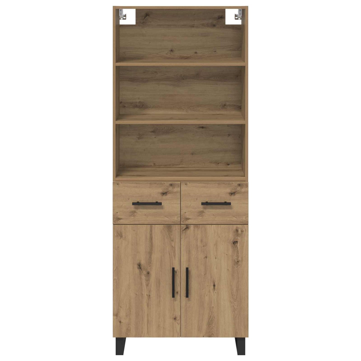 Highboard 2 stk. Artisan Egetræ 69,5 x 34 x 180 cm