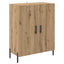 Highboard Artisan Egetræ 69,5 x 32,5 x 180 cm Konstrueret træ