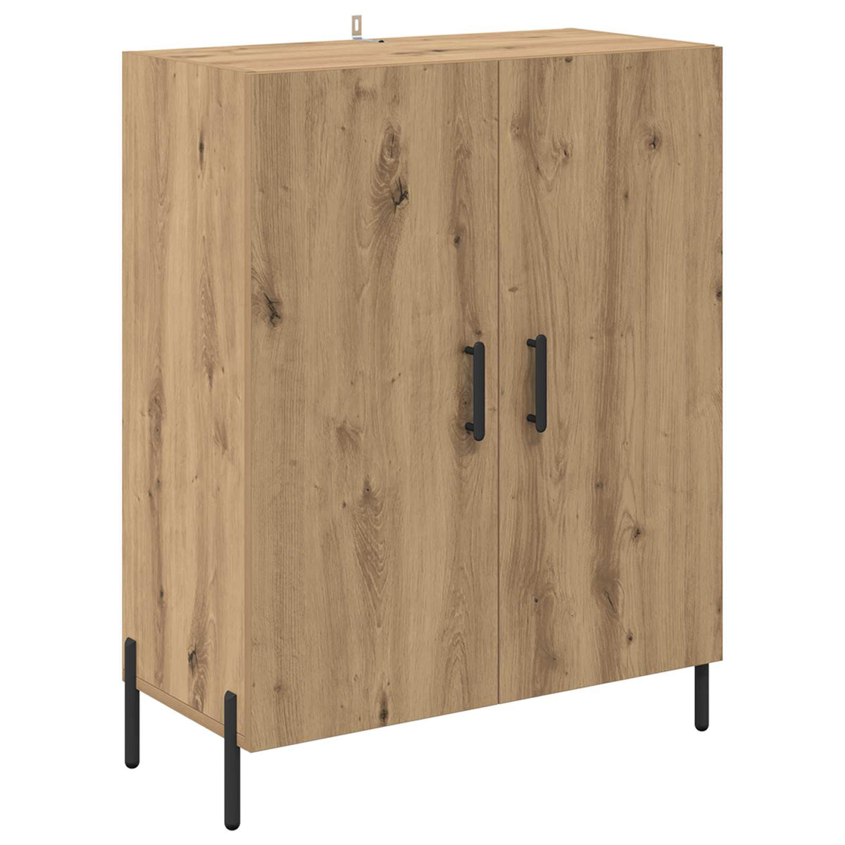 Highboard Artisan Egetræ 69,5 x 32,5 x 180 cm Konstrueret træ