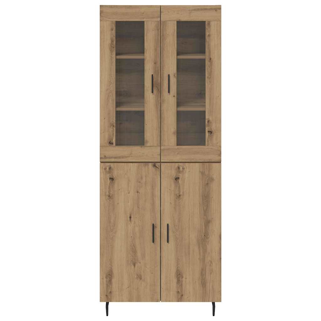 Highboard 2 stk. Artisan Egetræ 69,5 x 34 x 180 cm