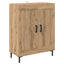Highboard Artisan Egetræ 69,5 x 34 x 180 cm Konstrueret træ