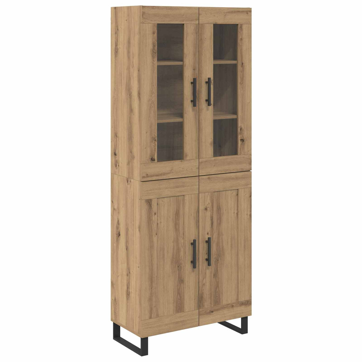 Highboard 2 stk. Artisan Egetræ 69,5 x 34 x 180 cm