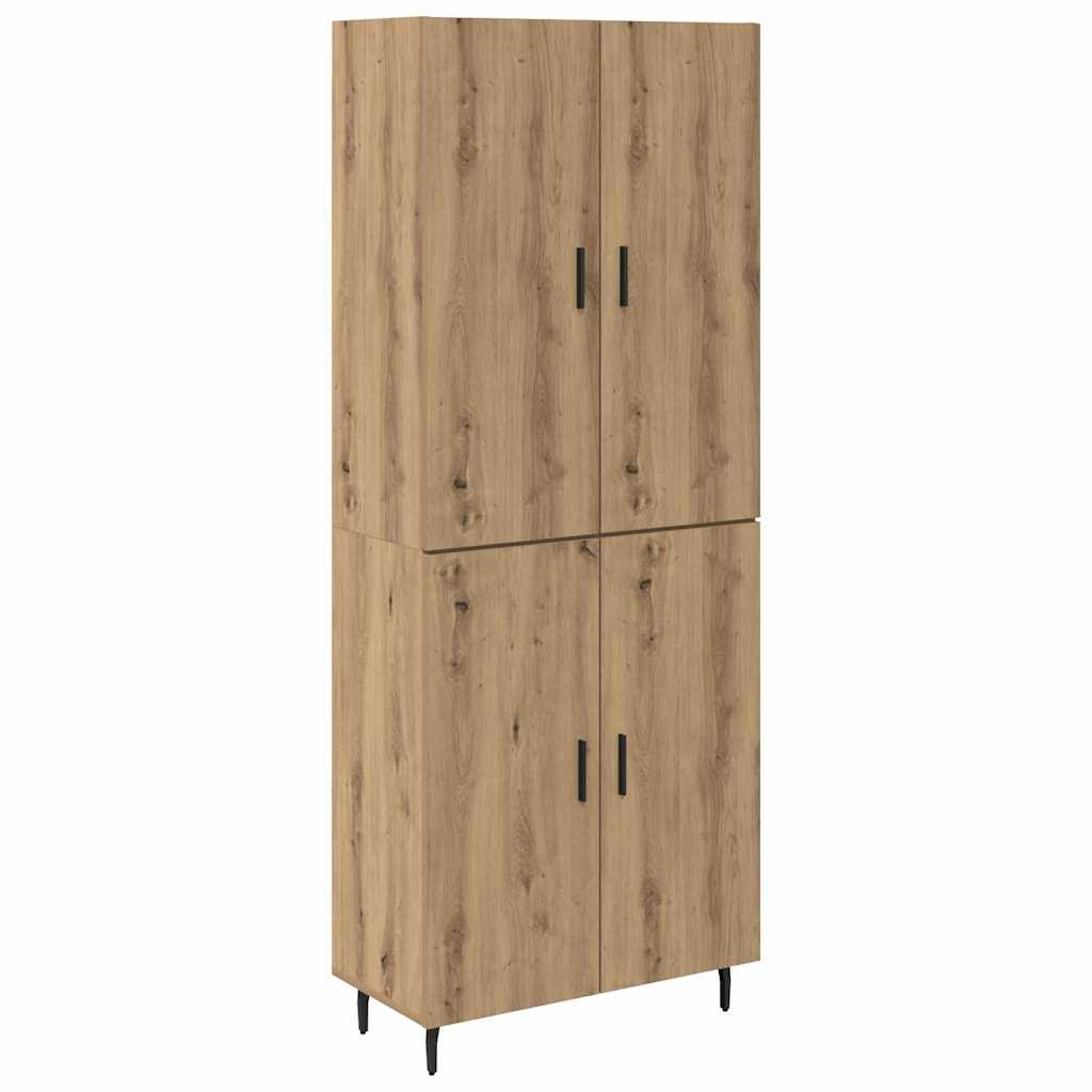 Highboard 2 stk. Artisan Egetræ 69,5 x 34 x 180 cm