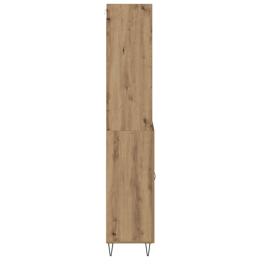 Highboard 2 stk. Artisan Egetræ 69,5 x 34 x 180 cm