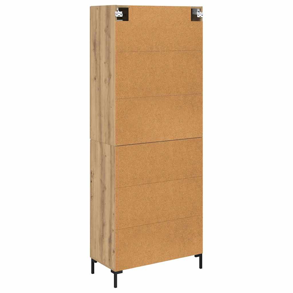 Highboard 2 stk. Artisan Egetræ 69,5 x 34 x 180 cm