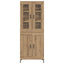Highboard 2 stk. Artisan Egetræ 69,5 x 34 x 180 cm