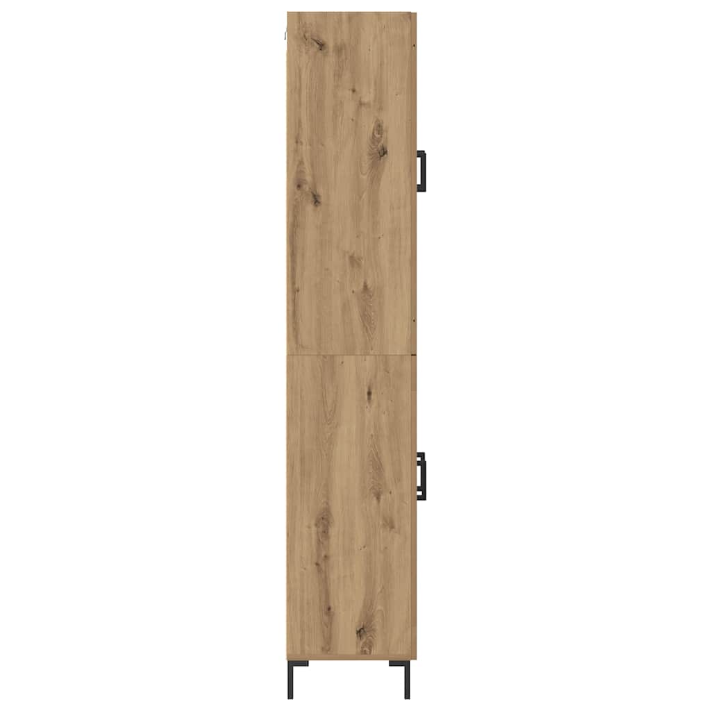 Highboard 2 stk. Artisan Egetræ 69,5 x 34 x 180 cm