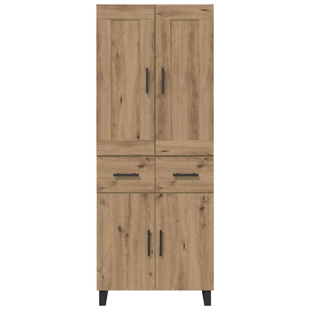 Highboard 2 stk. Artisan Egetræ 69,5 x 34 x 180 cm