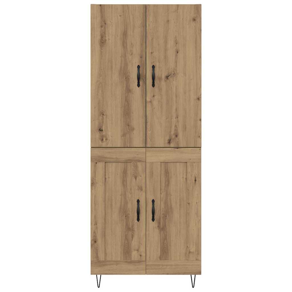 Highboard 2 stk. Artisan Egetræ 69,5 x 34 x 180 cm