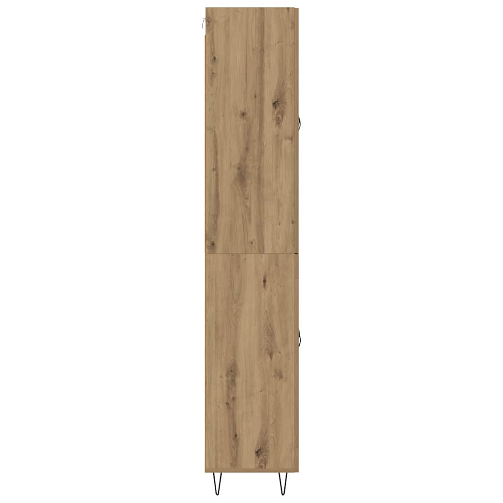 Highboard 2 stk. Artisan Egetræ 69,5 x 34 x 180 cm