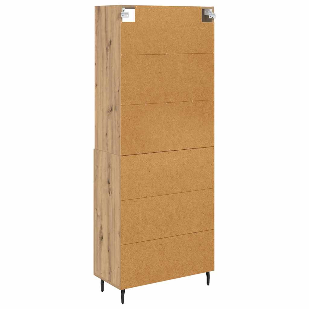 Highboard 2 stk. Artisan Egetræ 69,5 x 32,5 x 180 cm