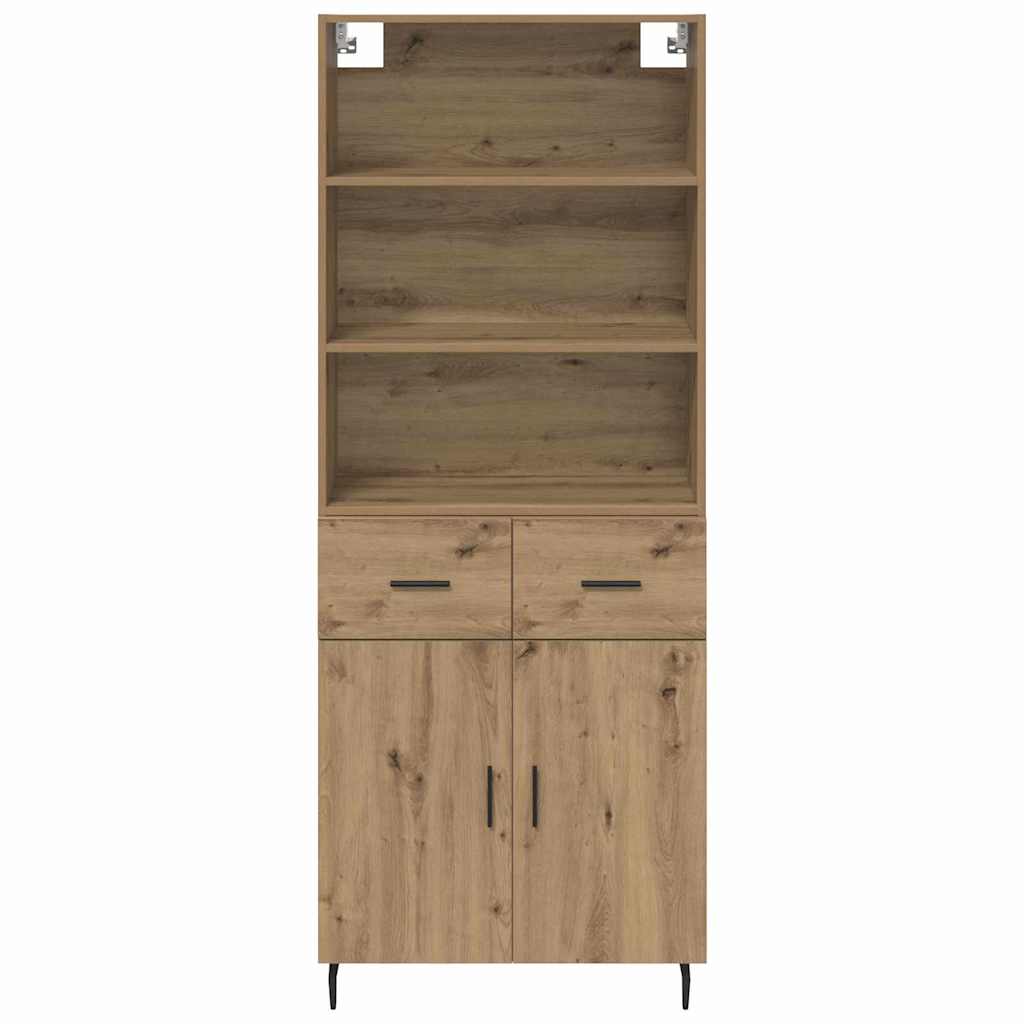 Highboard 2 stk. Artisan Egetræ 69,5 x 32,5 x 180 cm