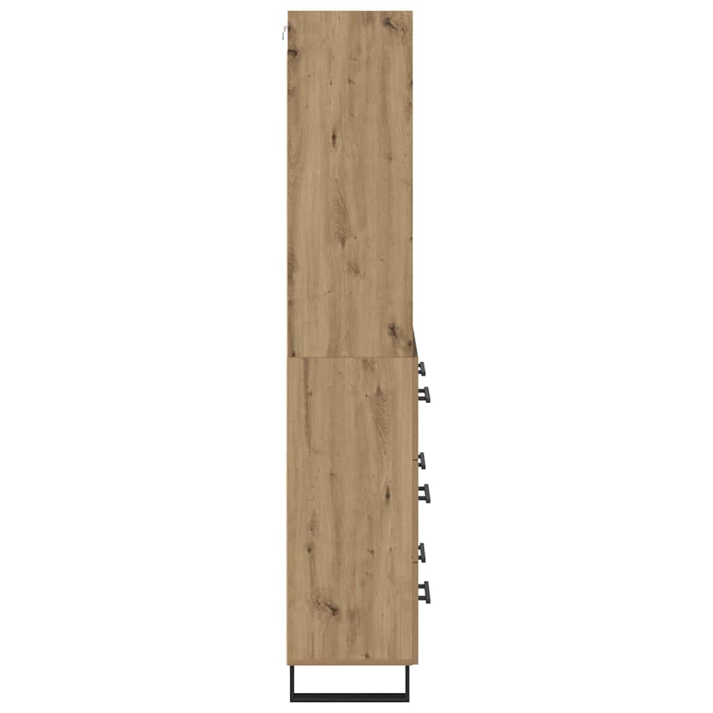 Highboard 2 stk. Artisan Egetræ 69,5 x 34 x 180 cm