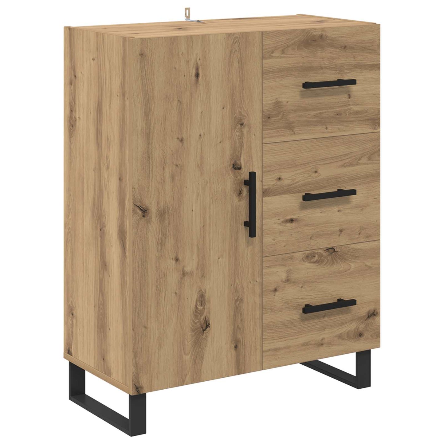 Highboard 2 stk. Artisan Egetræ 69,5 x 34 x 180 cm