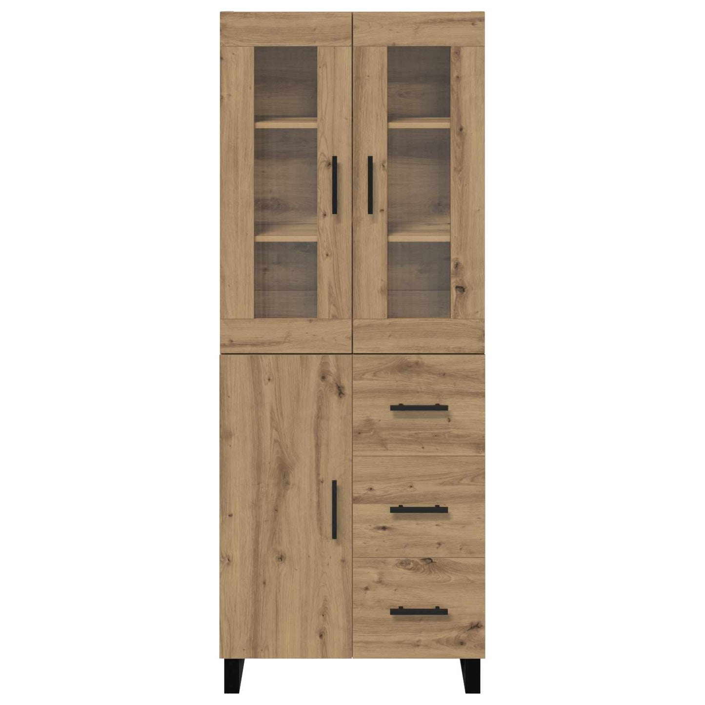 Highboard 2 stk. Artisan Egetræ 69,5 x 34 x 180 cm