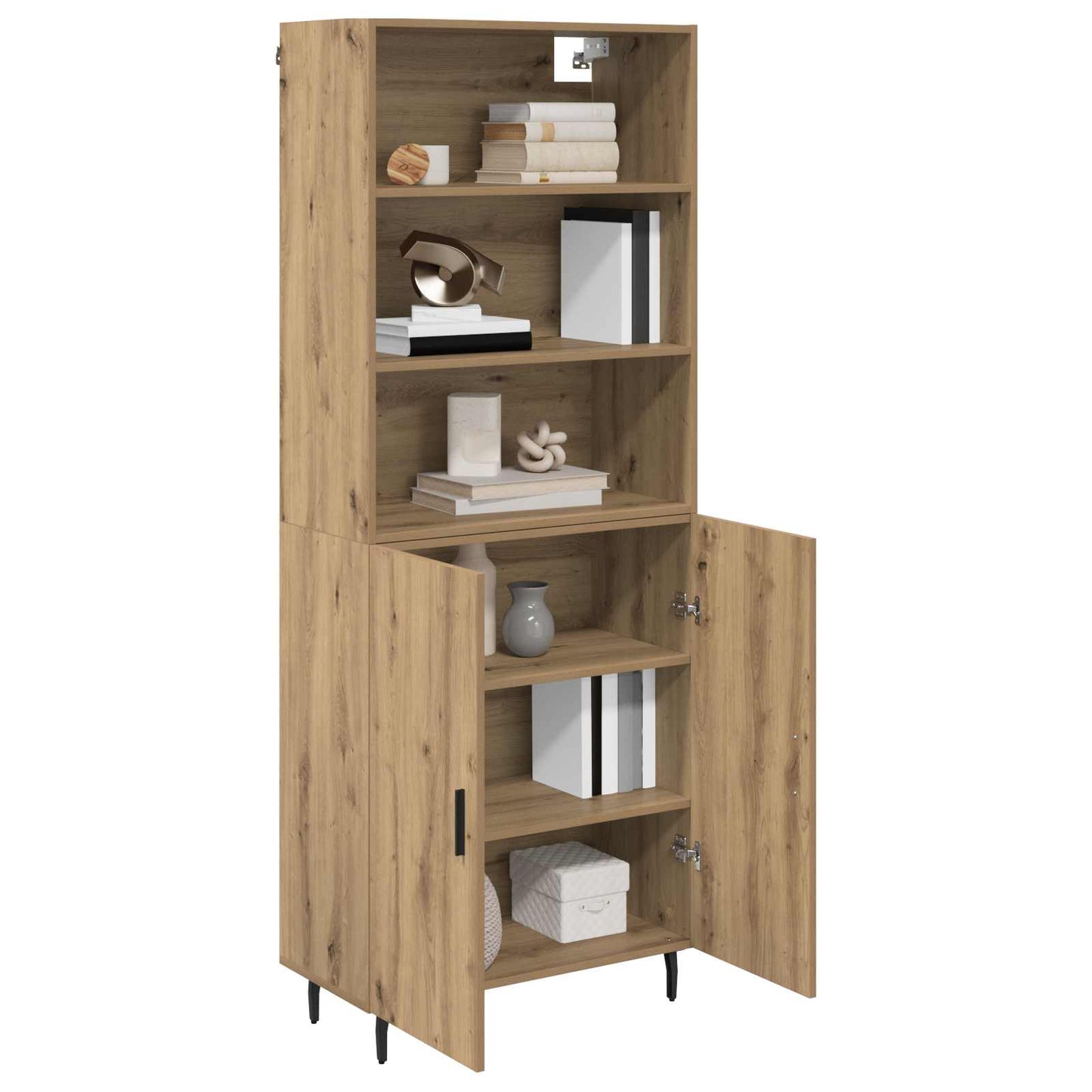 Highboard 2 stk. Artisan Egetræ 69,5 x 32,5 x 180 cm