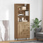 Highboard 2 stk. Artisan Egetræ 69,5 x 32,5 x 180 cm