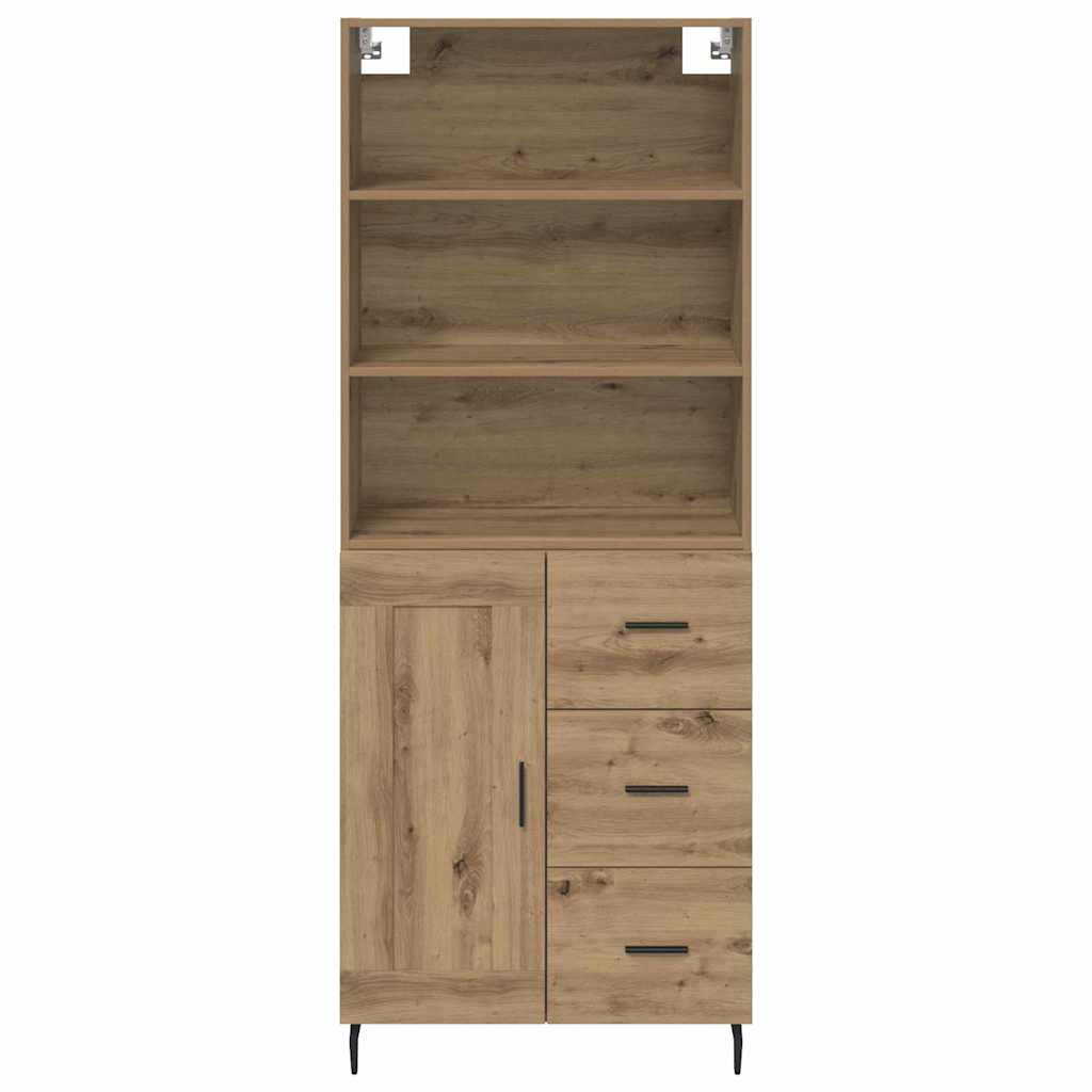Highboard 2 stk. Artisan Egetræ 69,5 x 32,5 x 180 cm