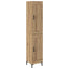 Highboard Artisan Egetræ 34,5 x 34 x 180 cm Konstrueret træ