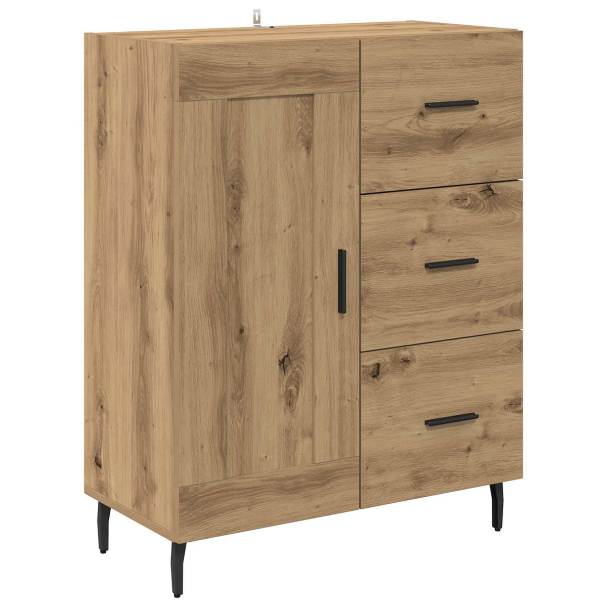 Highboard 2 stk. Artisan Egetræ 69,5 x 34 x 180 cm