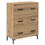 Highboard 2 stk. Artisan Egetræ 69,5 x 34 x 180 cm