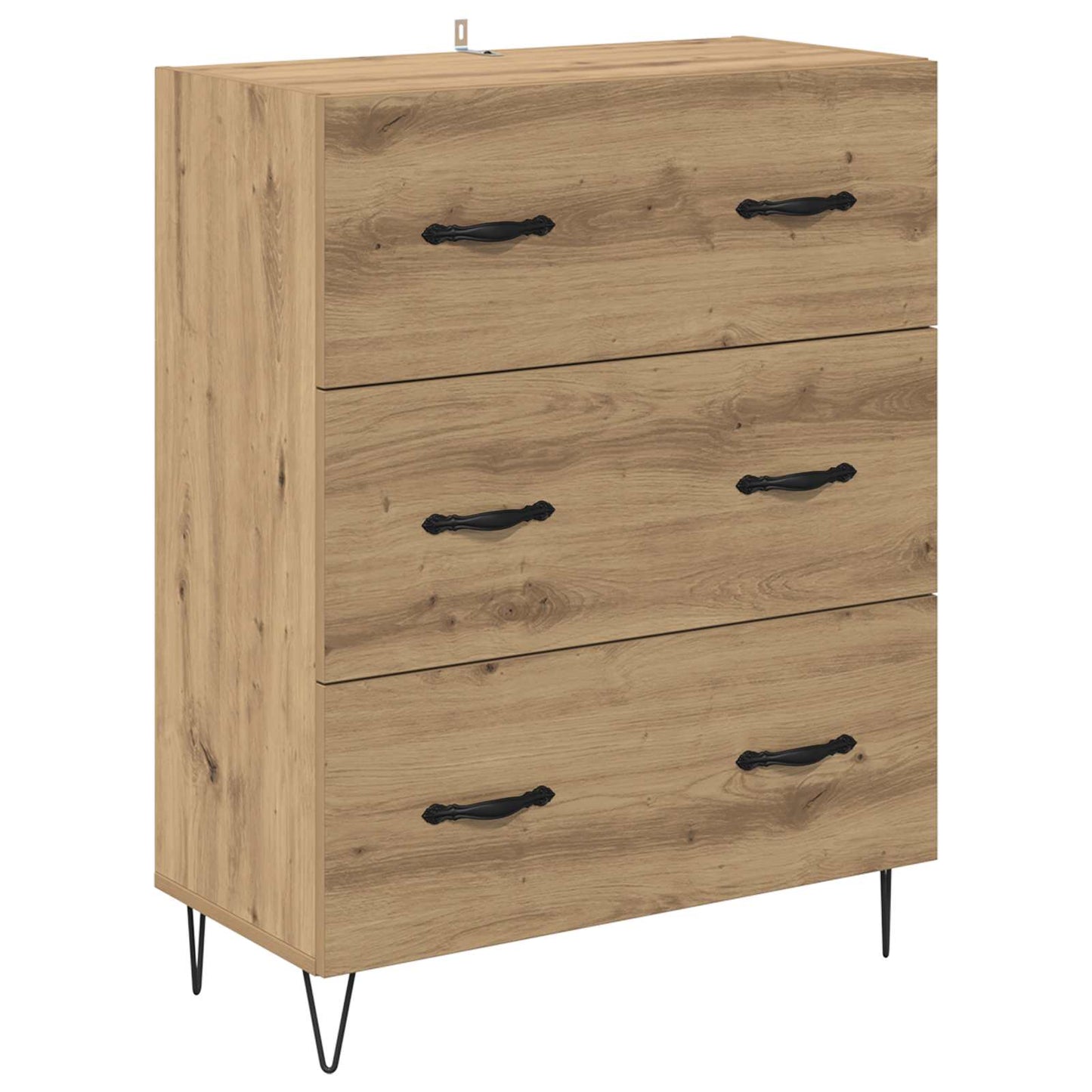 Highboard 2 stk. Artisan Egetræ 69,5 x 34 x 180 cm