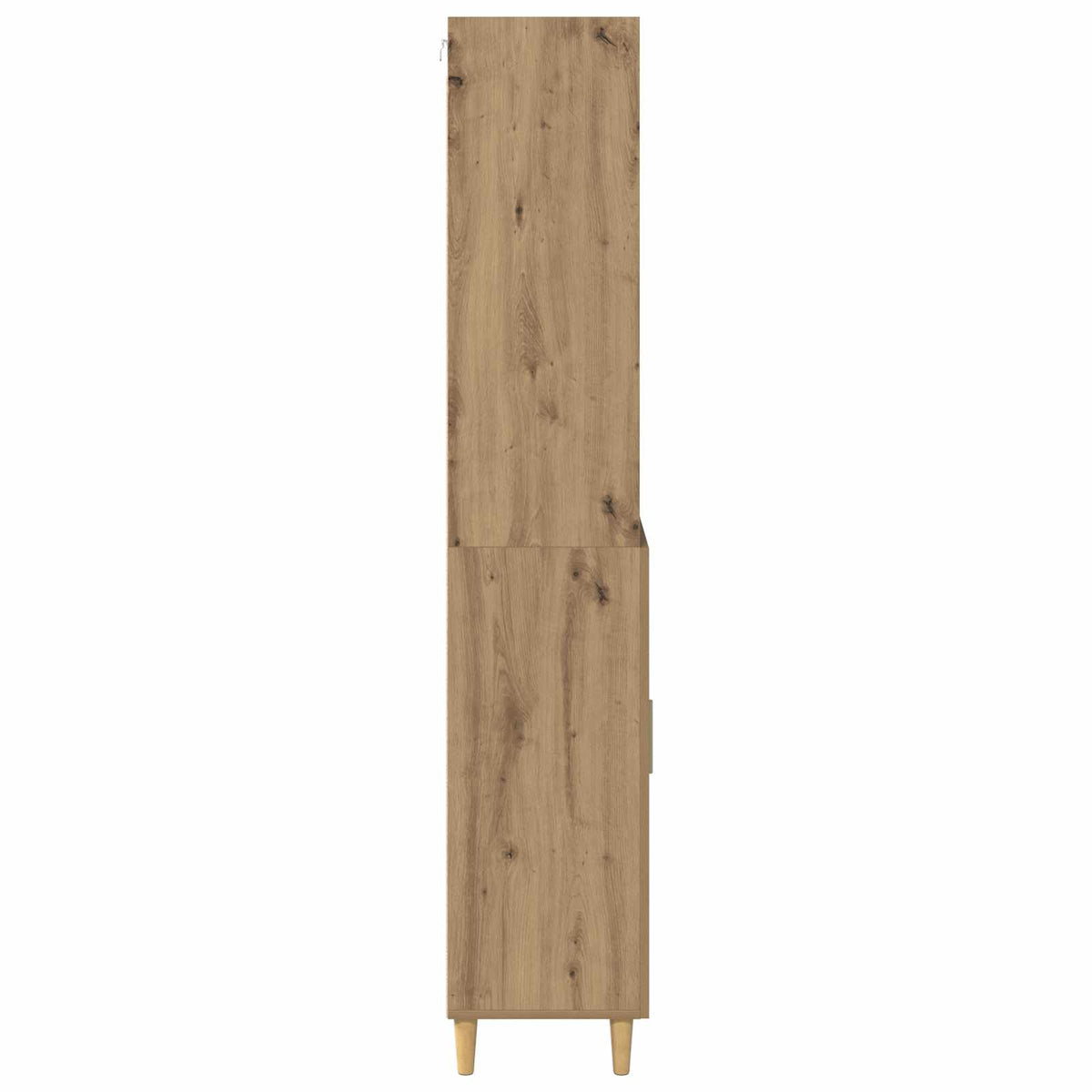 Highboard Artisan Egetræ 69,5 x 32,5 x 180 cm Konstrueret træ