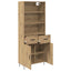 Highboard 2 stk. Artisan Egetræ 69,5 x 34 x 180 cm