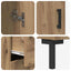 Highboard 2 stk. Artisan Egetræ 69,5 x 34 x 180 cm