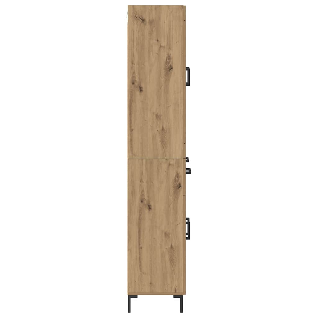 Highboard 2 stk. Artisan Egetræ 69,5 x 34 x 180 cm